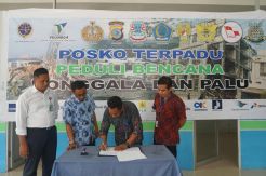 AP I Sam Ratulangi Salurkan Bantuan Bagi Korban Gempa Palu-Donggala