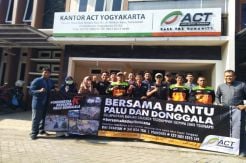 ACT DIY Berangkatkan Relawan Rescue dan Medis ke Palu-Donggala