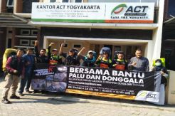 ACT DIY berangkatkan 7 Relawan Rescue dan Medis ke Palu-Donggala