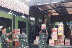 Kodim 0732/Sleman Kirim Bantuan Logistik Ke Palu