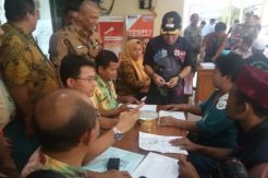 Ratusan Pedagang Jatibaru Ikuti Pengundian Kios di JPM Tanah Abang