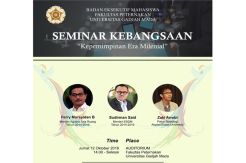 UGM Cabut Izin Sepihak Seminar Kebangsaan Dua Mantan Menteri