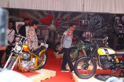 Bengkel Custom Pegangan Jokowi Sedot Pengunjung IIMS Makassar