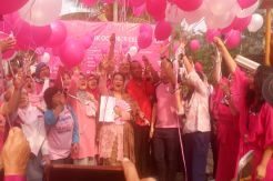 Komunitas Pasien Kanker Gelar Acara Pink October