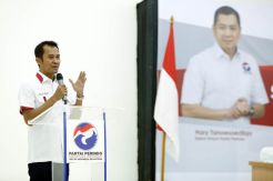 Jelang Pemilu, Sekjen Perindo Gembleng Kader di Grobogan