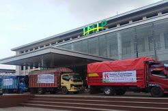 IMIP Kirim Tikar dan Susu Bayi untuk Korban Gempa Sulteng