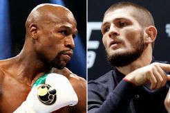 Minta Stasiun TV Siapkan Buku Cek, Mayweather Terima Tantangan Khabib