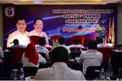 Partai Perindo Sumbar Siapkan Calegnya Lewat Pembekalan