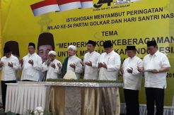 Golkar Gelar Doa Bersama dan Istigasah dengan Anak Yatim dan Santri