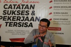 Program Penegakan Hukum Jokowi Dinilai Rendah Tingkat Kepuasannya