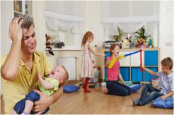 Dalam Sehari, Anak-Anak Bikin Stres Orangtuanya 6 Kali
