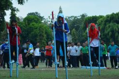 HUT Ke-47 Korpri, Pemkab Sleman Gelar Olahraga Tradisional