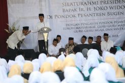 Caleg Oposisi Tolak Kampanyaken Prabowo-Sandi, Jokowi: Alhamdulillah