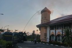 Kantor Bupati Bintan Kebakaran