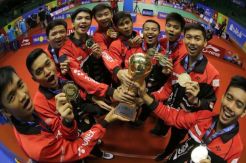Tim Putra U-19 PB Djarum Sukses Pertahankan Piala Liem Swie King