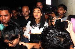 Atiqah Bungkam Usai Diperiksa Terkait Hoaks Ratna Sarumpaet