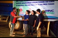 MNC Peduli, Lotte Mart dan Lotte Grosir Bantu Korban Bencana Sulteng