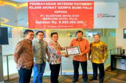 Asuransi Sinas Mas Terima Laporan 42 Klaim Gempa Palu