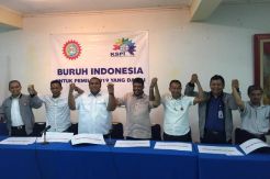 Tiga Organisasi Buruh...
