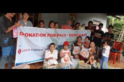 Lotte Chemical Titan dan MNC Peduli Distribusikan Bantuan ke Sulteng