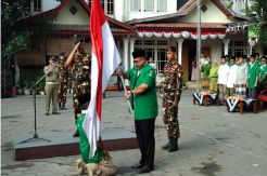 Akhiri KSN, Ansor: Tak ada Bendera di Indonesia Selain Merah Putih