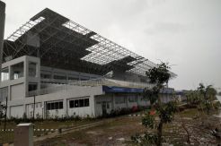 Diguyur Hujan Deras, Kompleks Jakabaring dan Stasiun LRT Rusak