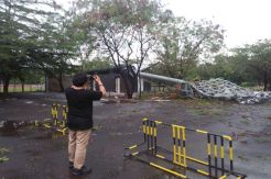 Kompleks Jakabaring Dihajar Angin Ribut, Ini Daftar Kerusakannya