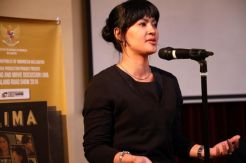 Lola Amaria Gemakan Pancasila di Selandia Baru