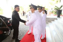 Mendagri Dampingi Wapres Lantik 1.994 Muda Praja IPDN
