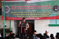 Sosialisasi Antihoaks ke Milenial, Satgas Nusantara Ingin Pemilu Sejuk