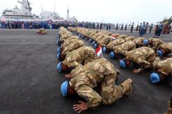 Setahun Bertugas di Lebanon, KRI Usman Harun 359 Tiba di Surabaya