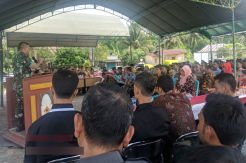 Kodim 0420/Sarko dan Polres Merangin Gelar Deklarasi Pemilu Damai