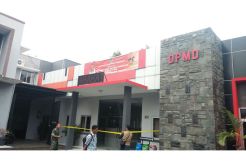 Kantor Dinas Pemberdayaan Masyarakat dan Desa Majalengka Dirusak Massa