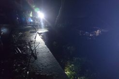 Tanah Longsor, 2 Rumah Warga Pagergunung Rusak