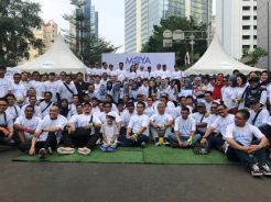 Peringati Hari Kesehatan Nasional, MOYA Gelar Kegiatan Edukatif di CFD