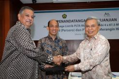 PLN Teken Perjanjian Jual Beli Tenaga Listrik PLTA Merangin 350 MW