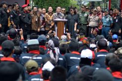 Hadiri Apel Bela Negara, Menhan Tegaskan Tak Ada Sangkut Paut Politik