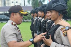 Tekan Aksi Kriminalitas, Kapolres Lubuk Linggau Launching Tim Rajawali