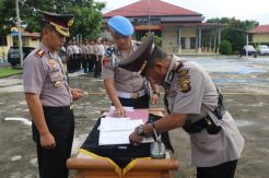 Kapolres Musi Rawas Rotasi Posisi 4 Kapolsek
