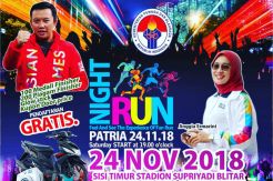 Acara Night Run Kemenpora...