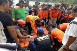 Pencari Ikan Tewas Terseret Arus Sungai Pelus Banyumas