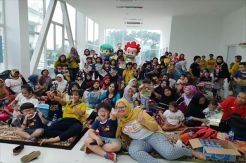Kiko dan Lola Hibur Anak-Anak Penderita Kanker di RHI