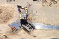 Pekerja Pelabuhan Tewas Tertimpa Alat Berat