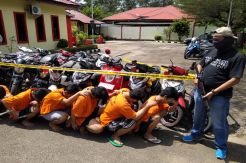 Dua Komplotan Curanmor Diringkus Polisi