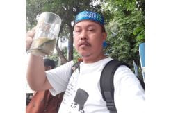 Es Cincau Pelepas Dahaga di Tengah Lautan Massa Reuni Akbar 212