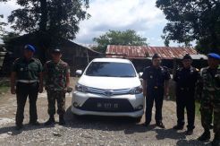 TNI Gagalkan Penyelundupan Mobil Anggota Polisi ke Timor Leste