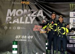 Valentino Rossi Ukir Kemenangan di Monza Rally Show