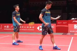 Kevin/Marcus Jinakkan Astrup/Rasmussen di Laga Perdana
