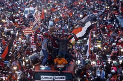 Konvoi Kemenangan Persija, Sejumlah Ruas Jalan Ini Akan Ditutup