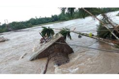 Jembatan di Meulaboh Putus Diterjang Arus, 2 Desa Terisolir